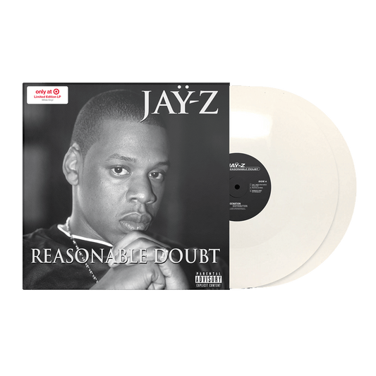 JAŸ-Z: Reasonable Doubt 30th Anniversary White Vinyl Target Exclusive