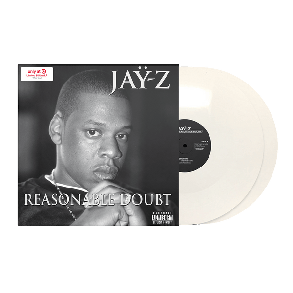 JAY-Z reasonable doubt 2LP USオリジナル盤 JAŸ-Z: Reasonable Doubt 30th Anniversary White Vinyl Target