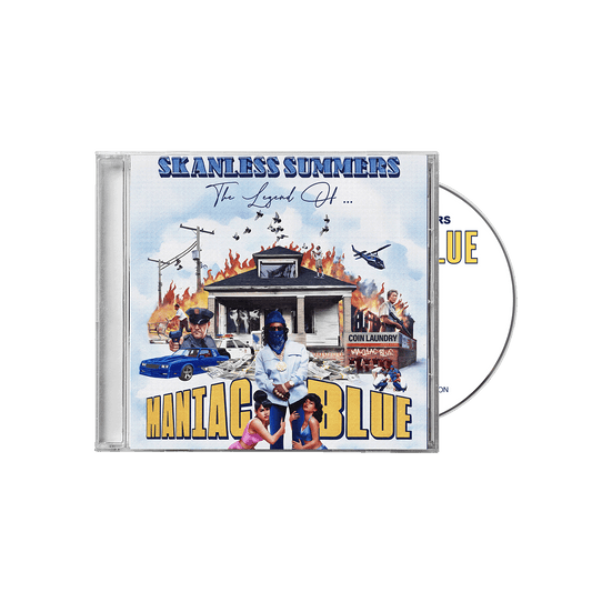 T.F & MIKE SUMMERS: Maniac Blue - CD