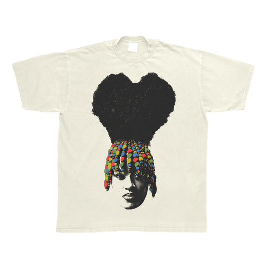 Rapsody: Heart Shaped Afro Tee
